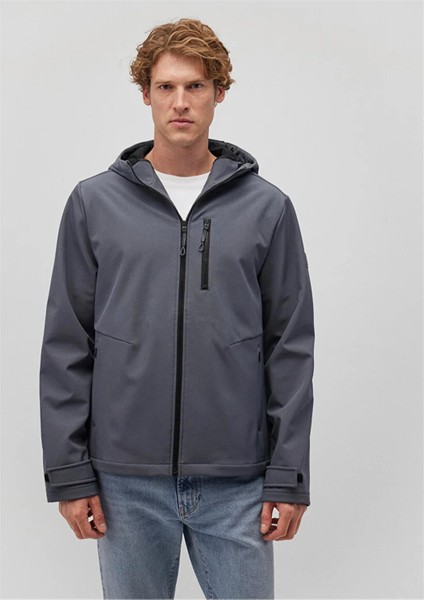 Kapüşonlu Antrasit Ceket 0110351-80776 modelleri