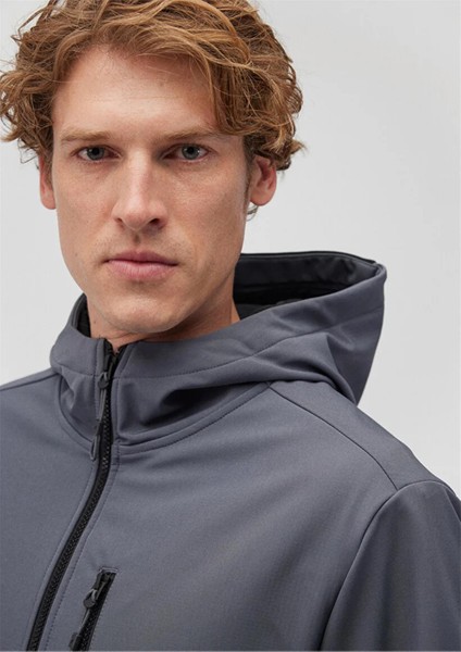 Kapüşonlu Antrasit Ceket 0110351-80776 indirimleri