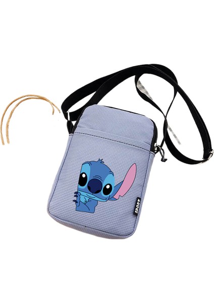 Kedi Bayan Omuz Çantası Crossbody Çanta Tuval Küçük Omuz Cep Telefonu Çantası Öğrenci Çanta (Yurt Dışından)