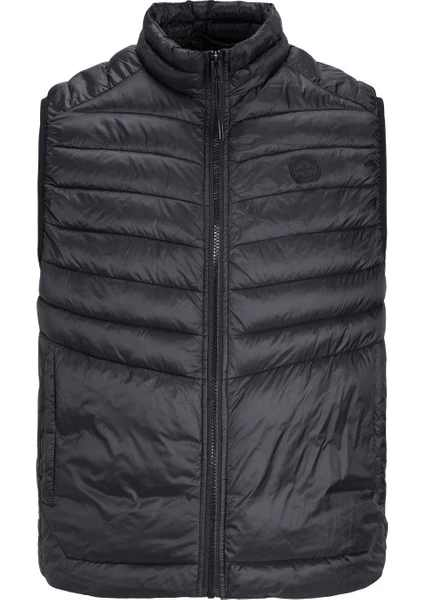 Jack & Jones Jjesprınt Bodywarmer Collar Noos Erkek Siyah Yelek - 12258457