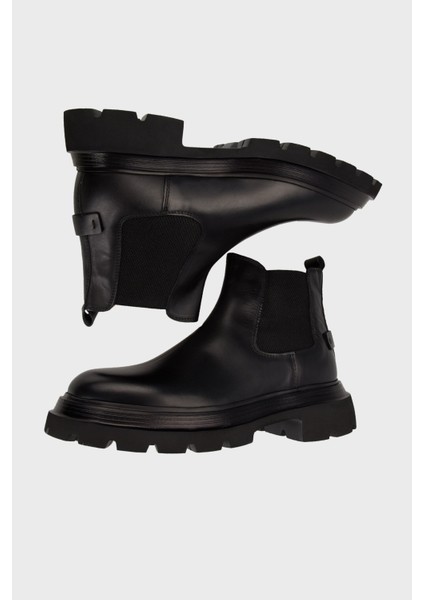 Hakiki Deri Kalın Tabanlı Bot Erkek Bot 15220216S1 fırsatları