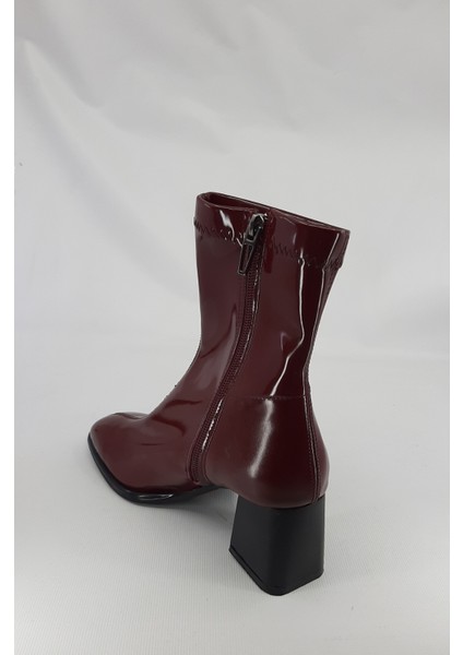 Kadın Bordo Bot & Bootie - 25KSD9000011 fırsatları