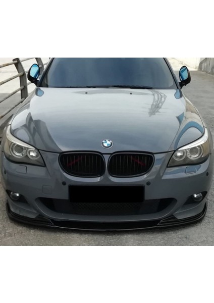 Bmw E60 Lip M Tampon Ön Ek, Parlak Siyah, Abs Plastik, 5.20 Lip