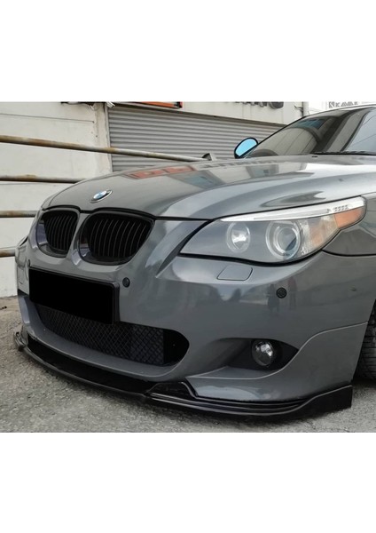 Bmw E60 Lip M Tampon Ön Ek, Parlak Siyah, Abs Plastik, 5.20 Lip