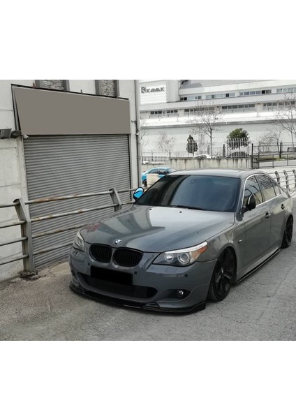 Bmw E60 Lip M Tampon Ön Ek, Parlak Siyah, Abs Plastik, 5.20 Lip