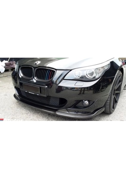 Bmw E60 Lip M Tampon Ön Ek, Parlak Siyah, Abs Plastik, 5.20 Lip