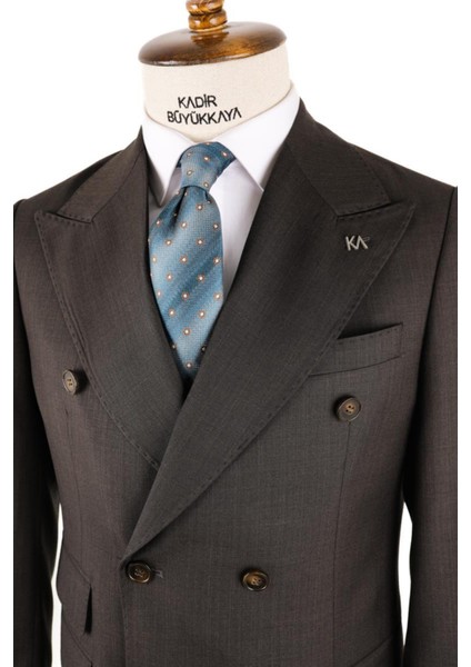 Kırlangıç Yaka Kruvaze Erkek Takım ELBISE-KAV1216S modelleri