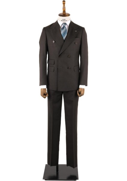 Kırlangıç Yaka Kruvaze Erkek Takım ELBISE-KAV1216S fırsatları