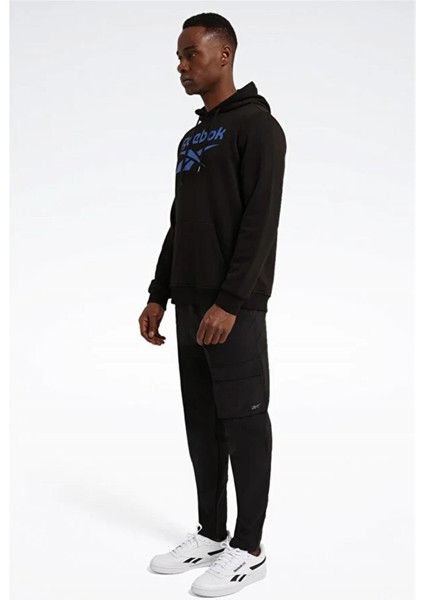 A10196546807 4W Rı Ft Bıg Logo Oth Hood Sıyah Erkek Kapsonlu Sweatshırt modelleri