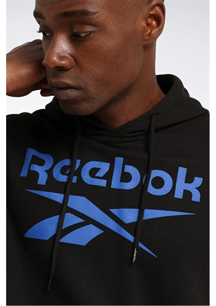 A10196546807 4W Rı Ft Bıg Logo Oth Hood Sıyah Erkek Kapsonlu Sweatshırt fırsatları