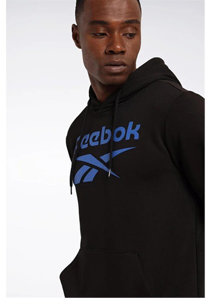 A10196546807 4W Rı Ft Bıg Logo Oth Hood Sıyah Erkek Kapsonlu Sweatshırt indirimleri