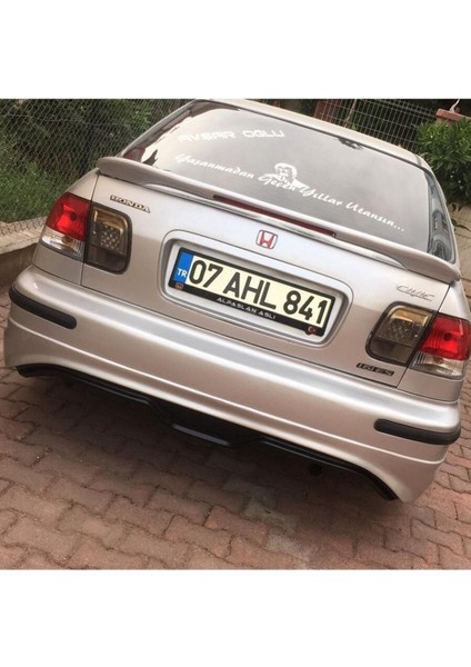 Honda Civic Ies Makyajlı Kasa Custom Arka Ek (Plastik)