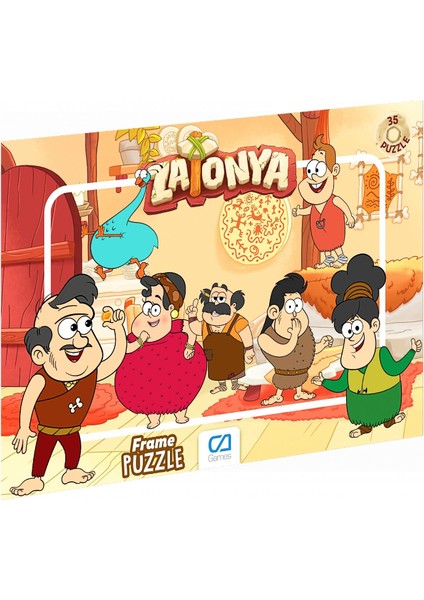 Ca Games Zatonya 35 Parça Frame Puzzle Ikili Set