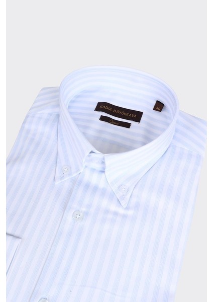 Yaka Düğmeli Erkek GÖMLEK-KAX4663S