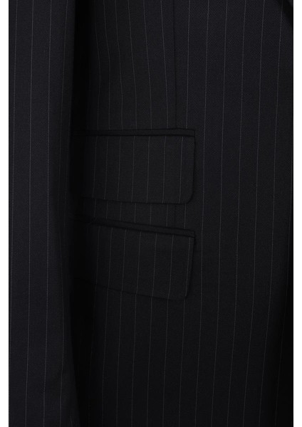 Kırlangıç Yaka Iki Düğmeli Erkek Takım ELBISE-KAW1342W indirimleri