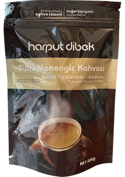 Harput Dibek Sütlü Menengiç Kahvesi 200 gr 2 Li