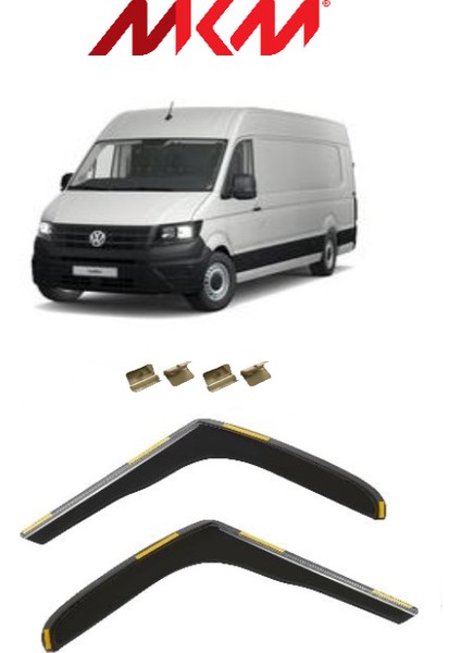 Volkswagen Crafter 2006-2017 Model 2'li Içten Geçme Cam Rüzgarlığı