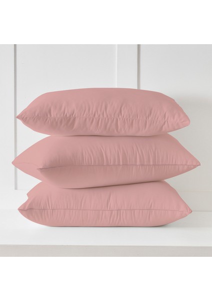 Pamuklu Kumaştan Fermuarlı Yastık Kılıfı (2 Adet) 50 x 70 cm