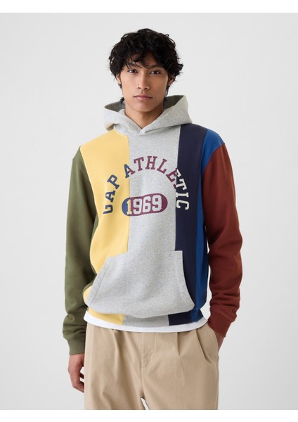 Erkek Çok Renkli Gap Logo Colorblock Sweatshirt