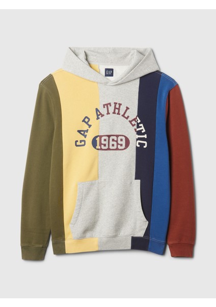 Erkek Çok Renkli Gap Logo Colorblock Sweatshirt