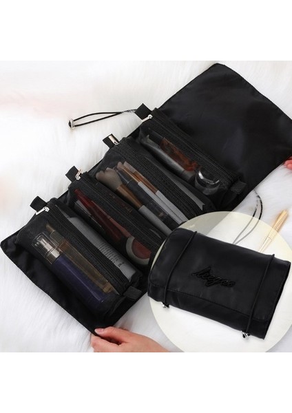 4'ü 1 Arada Kadın Portatif Su Geçirmez Kozmetik Çanta (Yurt Dışından)