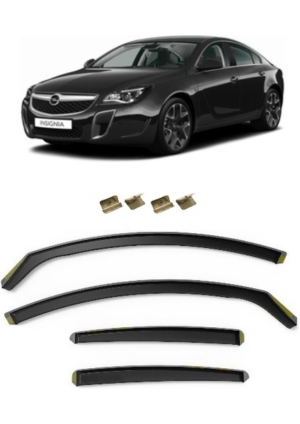 Opel Insignia 2009-2017 Model Içten Geçme 4'lü Cam Rüzgarlığı