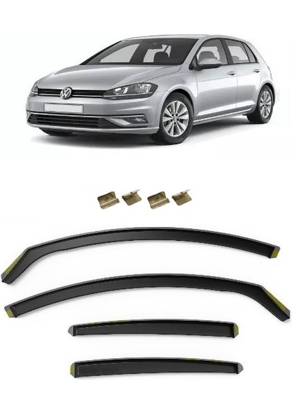 Volkswagen Golf 7 2012-2020 Model Içten Geçme 4'lü Cam Rüzgarlığı