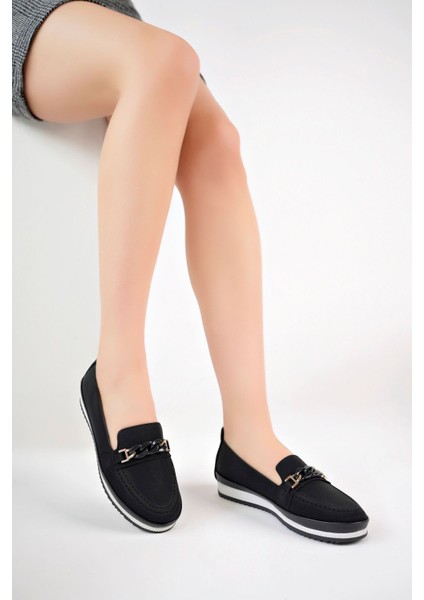 Dolgu Topuk Siyah Kot Ayakkabı fiyatları