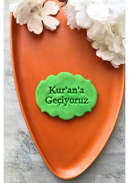 Kur'an'a Geçiyoruz Hamur Şekillendirici Kurabiye Kalıbı, Seramik, Oyun,polimer / Karışık Renk indirimleri