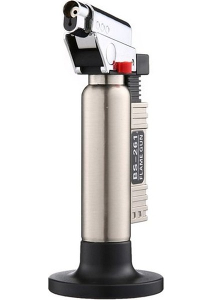 Metal Kasa Torch Pürmüz Çakmak 1300 Derece Isı Tabancası Aşcı Pürmüzü Tıbbi Diş Pürmüzü BS-261