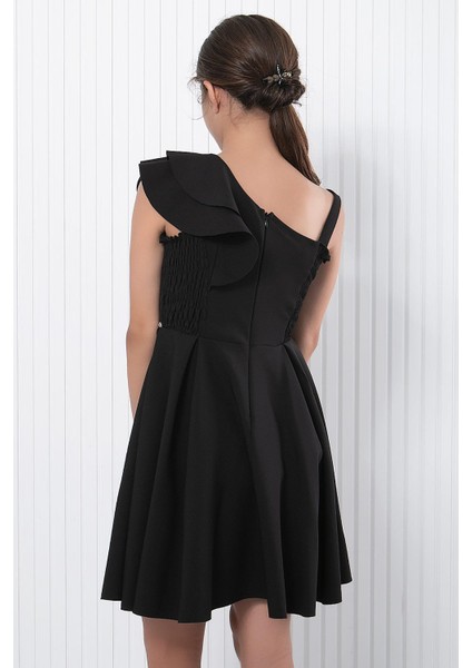 Taş Detaylı Abiye Siyah MDV342 indirimleri