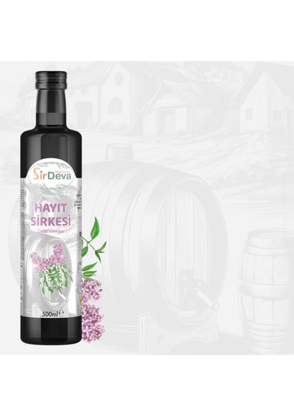 Hayıt Sirkesi Doğal Fermantasyon 500 ml