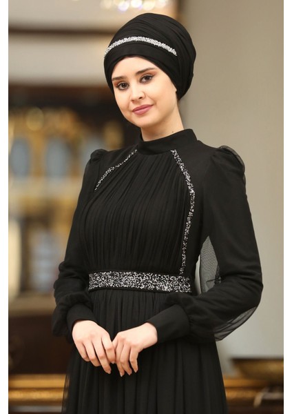Efsane Abiye Siyah SN40