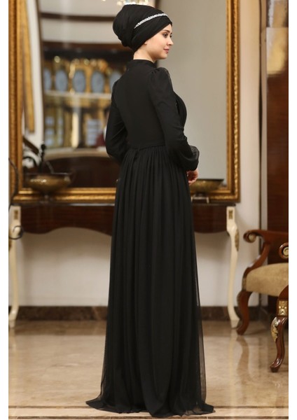 Efsane Abiye Siyah SN40 modelleri