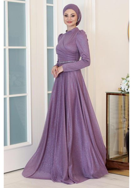 Işıl Abiye Lavanta SN46 modelleri