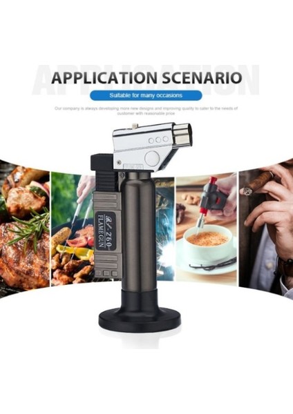 Metal Kasa Torch Pürmüz Çakmak 1300 Derece Isı Tabancası Aşcı Pürmüzü Tıbbi Diş Pürmüzü BS-261 fırsatları