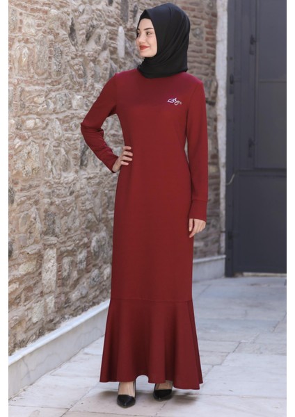 Azra Elbise Bordo SN62 modelleri
