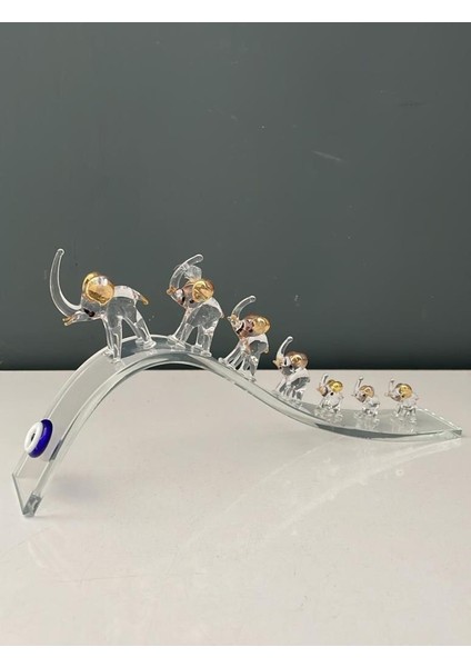 Büyük Kristal Yedili Fil Altın