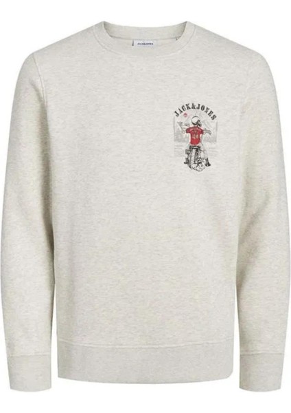Jack&jones 12256818 Jjskull Rock 0 Yaka 3 Iplık Sweat