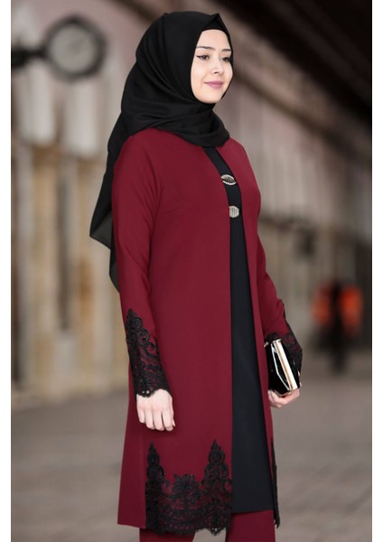 Sema - Ikili - Takım - Bordo - SN28