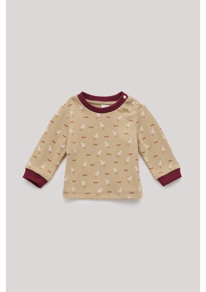 Bg Store Erkek Bebek Desenli Sweatshirt