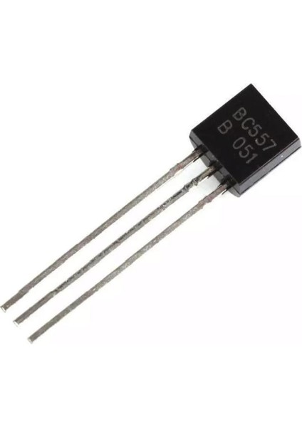BC557 Transistör Bjt Pnp To-92 100MA, 45V(100 Adet)