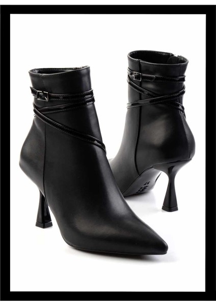 Siyah Kadın Bot & Bootie K02688401009