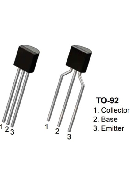 BC337 Transistör Bjt Npn To-92 800MA, 45V