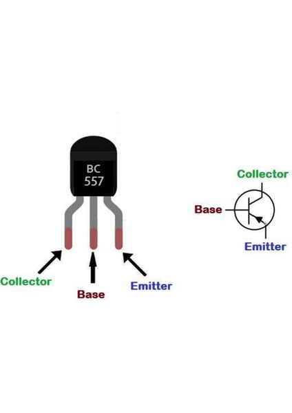 BC327 Transistör Bjt Pnp To-92 500MA, 45V(100 Adet)