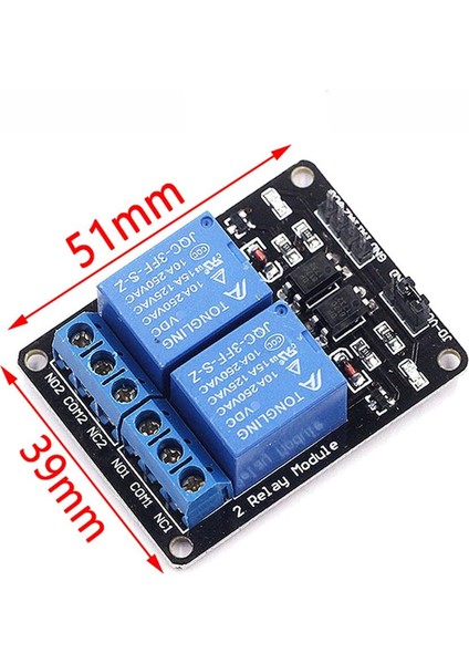 2 Kanallı 12V Röle Kartı