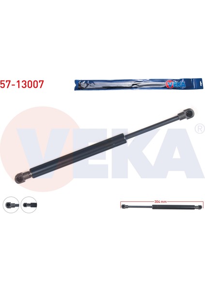 Motor Kaput Amortısoru 304MM/380N Audı Q5 (8r) 2008-