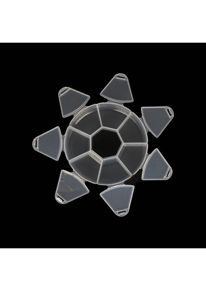 Boncuk Kutusu Yuvarlak 7 Bölmeli fiyatları