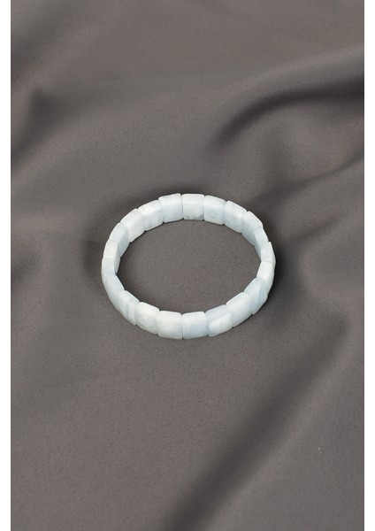 Akuamarin Doğal Taş Kaliteli Bileklik fırsatları