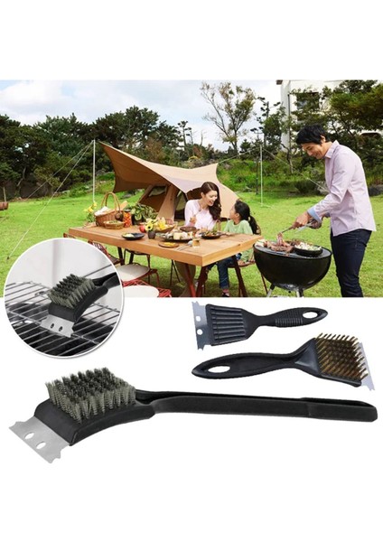 Mangal Bbq Izgara Temizlik Fırçası Paslanmaz Çelik Temizlik Fırçası modelleri